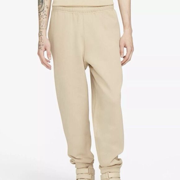 Nike x Billie Eilish Fleece Pants DQ7752-202 Mushroom Sequoia New Mens Size 2XL - Picture 1 of 12